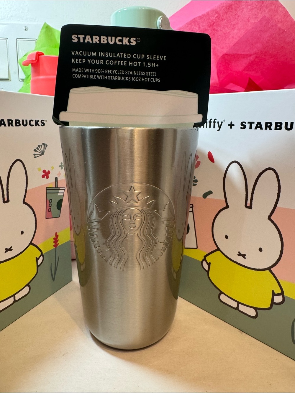 Starbucks Stainless Steel Insulated Sleeve- 16oz.